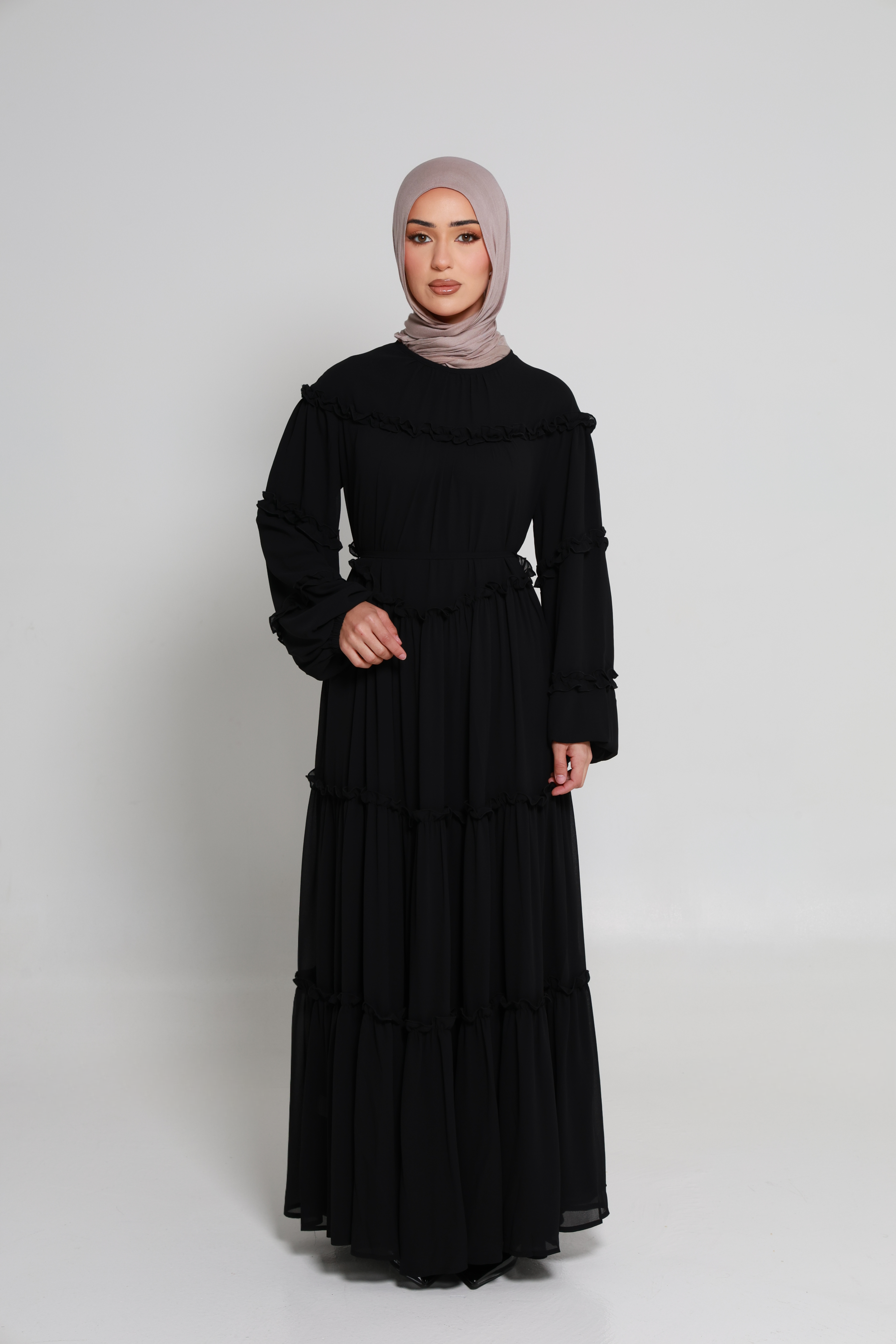 Safa Tiered Maxi Dress