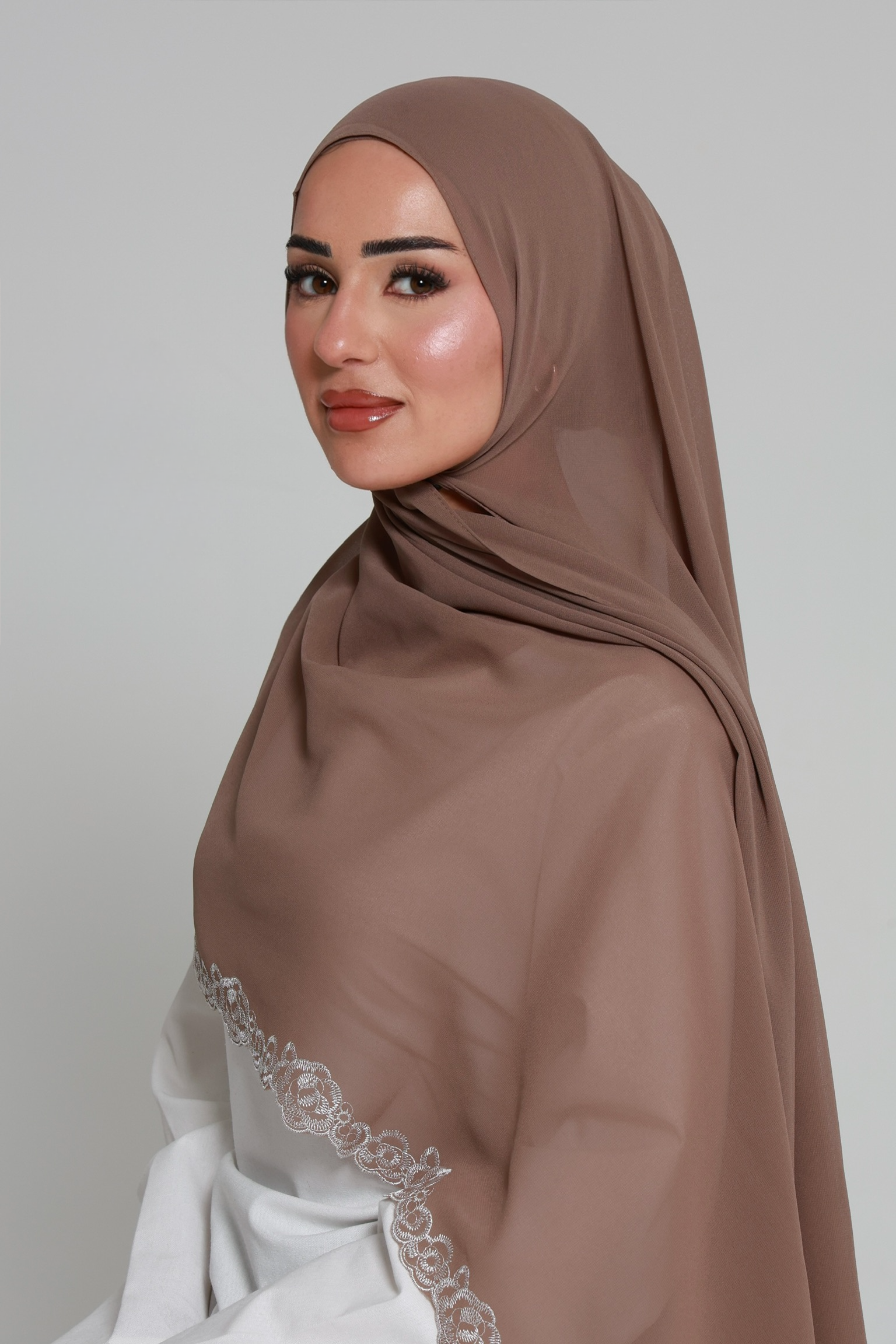 Lace Edge Hijabs