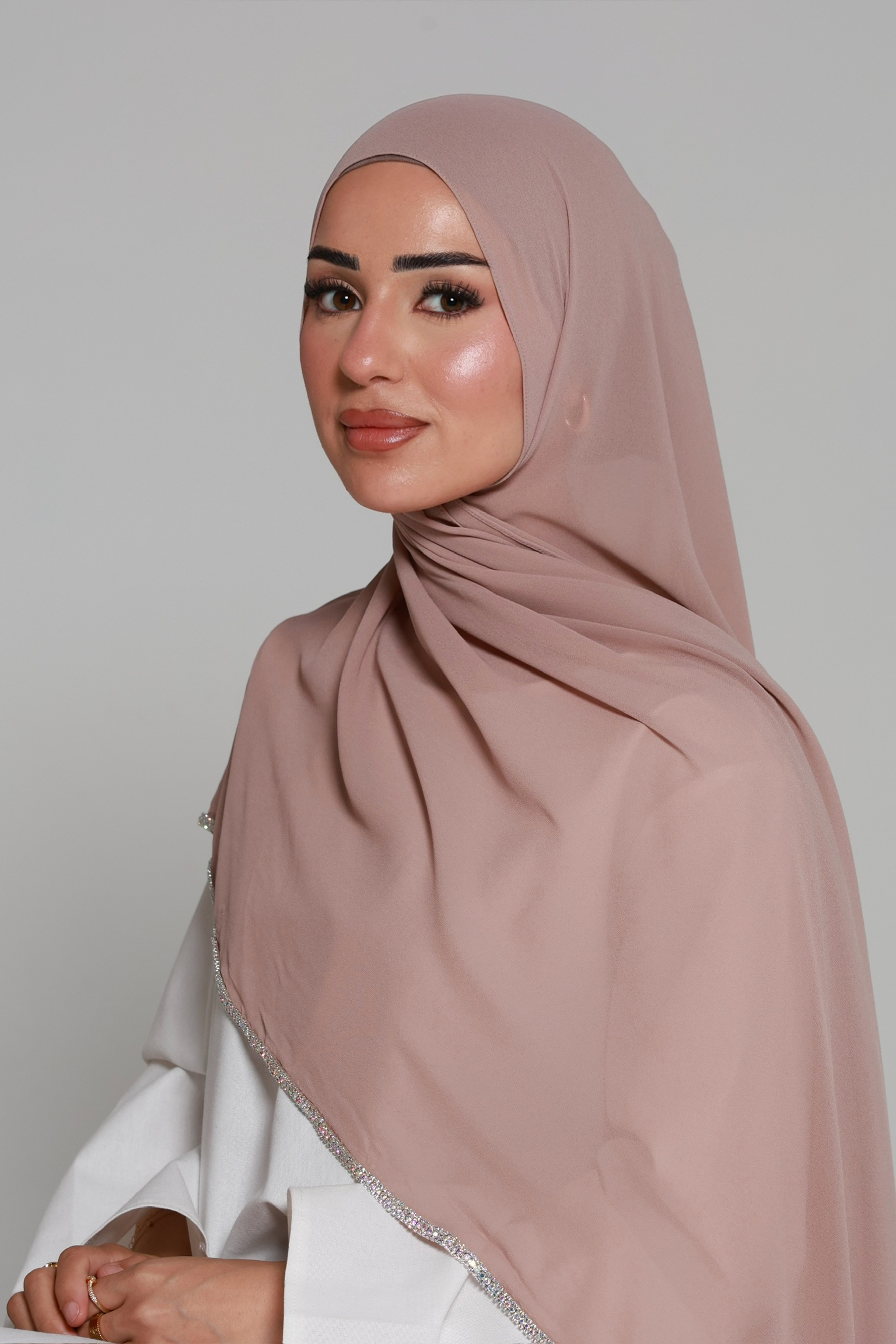 Slate Veil Hijab