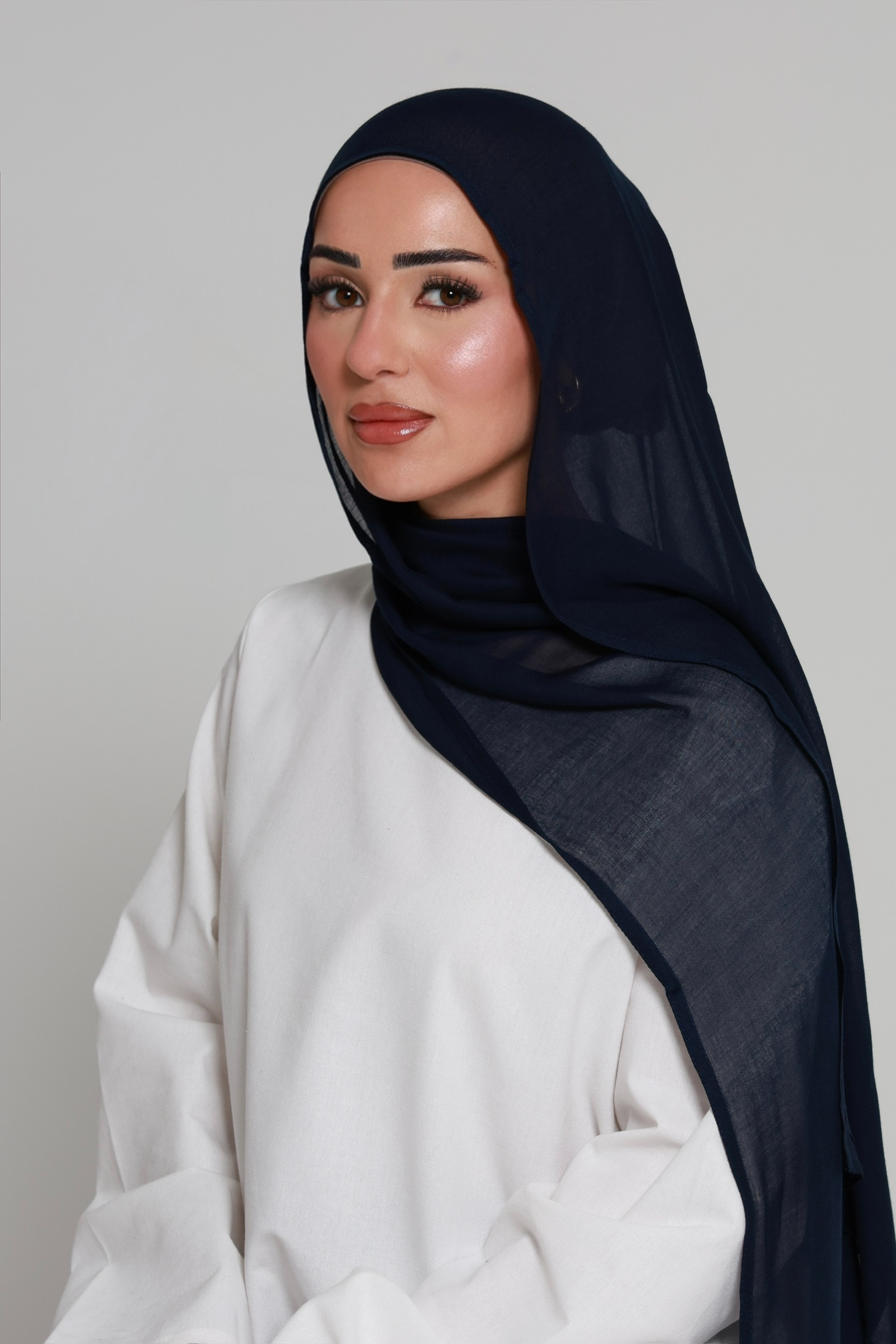 Slate Veil Hijab